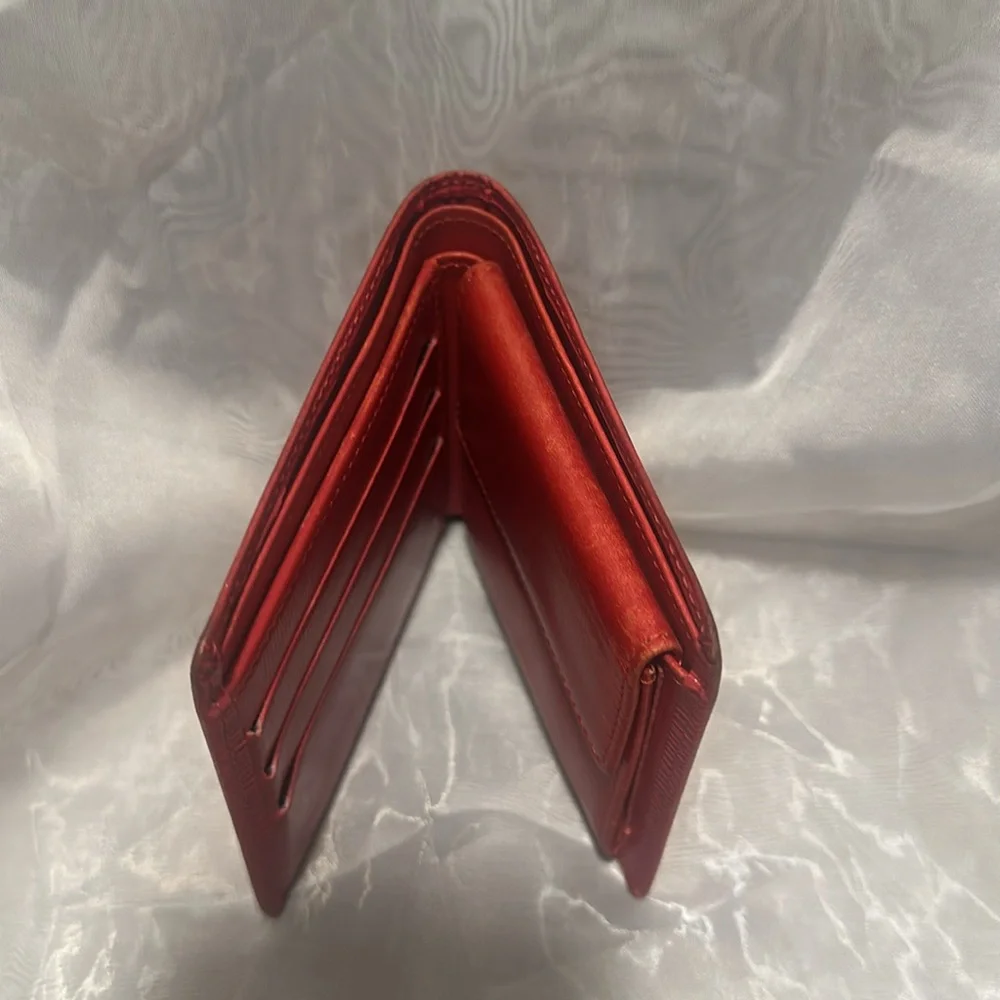 Louis Vuitton Red Leather EPI Wallet - Picture 7 of 14